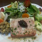 ビストロ バキュース - ２０１４・５・１８　鴨とフォアグラのテリーヌ