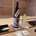 鮨 十兵衛 - 日本酒　越前岬　純米吟醸原酒  斗瓶取り