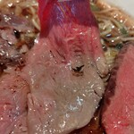 麺家 たけ田 - ローストビーフ