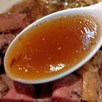 麺家 たけ田 - スープの感じ