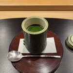 鮨 十兵衛 - 抹茶のブランマンジェ