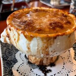 グリーンヒルズ草庵 - オニオングラタンスープ