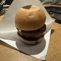 とり料理 鳥者 - 鶏バーガー