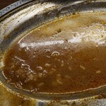 spice curry & BAR ドンカリ - 最後に追いルー（エビ）をいただきました！