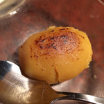 焼肉うしごろ - スィートポテトとバニラアイス
      