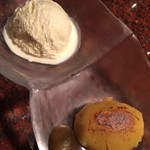 焼肉うしごろ - スィートポテトとバニラアイス
      