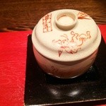 賛否両論 - (6/5)そら豆と地鶏の茶碗蒸し　焼きナスのすりながし