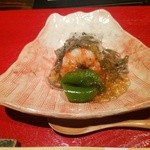 賛否両論 - (6/5)長芋羹　じゅんさいのジュレかけ