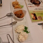 イタリア料理 モナリザン - 前菜3種