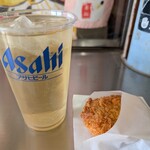 福ちゃん - ハイボール500円にコロッケ150円。