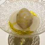 白寧 - 牛蒡のソルベ