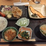大かまど飯 寅福 - 選べる二種盛り定食（1,890円）