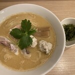 らぁ麺 麦造 - 岩海苔が別皿提供