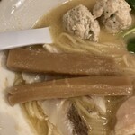 らぁ麺 麦造 - 太メンマ