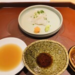 馳走 啐啄一十  - 【写真⑥】皮剥(厳島海峡付近)のお造り