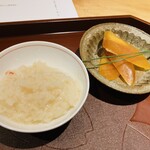 馳走 啐啄一十  - 【写真⑫】ずわい蟹のおじや、自家製唐墨