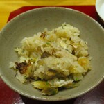 おおたに - 郡上の鮎御飯が炊き上がりました。♪♬