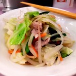 水口食堂 - 野菜炒め