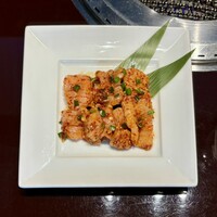 游玄亭 新宿 - ネギ上ミノ ¥2,500