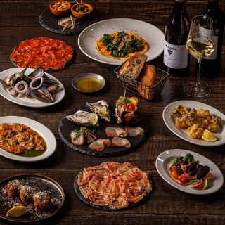 イタリアン小皿とセレクトワイン＜ディナー＞