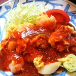 中華風家庭料理 ふーみん - ふーみん(海老玉のチリソース)