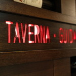 TAVERNA GUIDA - 店内ロゴ☆