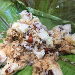 ケララキッチン - 蒸したてなので実際は湯気がもうもうと立っておりました