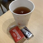 コンフォートライブラリーカフェ - アールグレイとお菓子