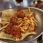 小さな韓国あぷろ 佐賀駅店 - ヤンニャムチキン1408円