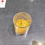 Japanese Soba Noodles 蔦 - お口直しのトマトとキウイのシャーベット