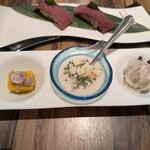 金武アグーと山城牛のしゃぶしゃぶ 琉球 別邸 - 