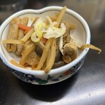 ホルモン牛若 - お通し