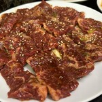 ホルモン牛若 - ハラミ3人前