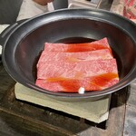 雄三郎 - すき焼きスタンバイ