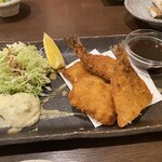 旬菜鮮魚と旨い酒　八右衛門 - アジフライ