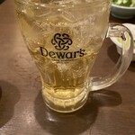 旬菜鮮魚と旨い酒　八右衛門 - 角ハイ濃いめ