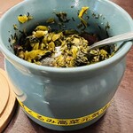 世界にひとつだけの焼きカレー プリンセスピピ門司港 - くるみ高菜元気漬