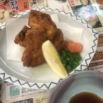 さかな道楽 - フグの唐揚げ