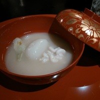 東京 芝 とうふ屋うかい - 白子椀