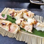 わたしの店 - 煮蛤の握り寿司