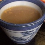 蕎麦喰い処 利めい庵 - 蕎麦湯一杯目