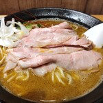 麺処 にぼし香 - 限定　濃厚あん肝蕎麦　1500円