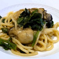 リストランテ アクアパッツァ - 〈Pranzoコース B〉パスタ料理：岡山・日生産牡蠣を絡めた自家製ビーゴリ