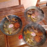 陣馬山頂　清水茶屋 - 陣馬そば