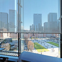 BURDIGALA MARUNOUCHI The Restaurant - 店内のテーブル席からの風景です