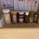 鶏そば 啜る - 調味料も多数