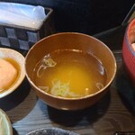 あげは - 味噌汁（鯛のあら汁）