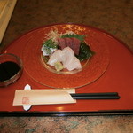 円花亭 - 料理写真:刺身三種盛り合せ１０００円