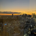 鰻割烹 伊豆栄 - ビルに半分隠されているけど、正面に富士山。