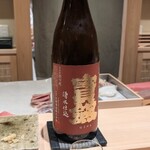 神田錦町 鮨たか晴 - 宝剣 純米（半合）　880円